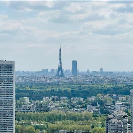Apartment Paris La Defense Eiffel Tower Outlook Puteaux Exterior photo